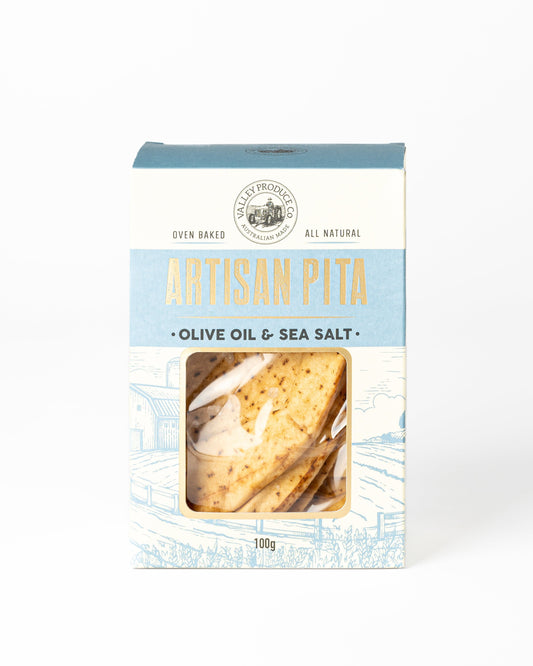 Valley Produce artisan pita sea salt and olive oil