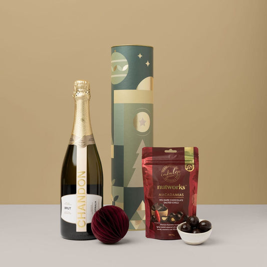 Christmas client appreciation gifts - Chandon Sparkling Surprise, a celebratory holiday gift with Chandon