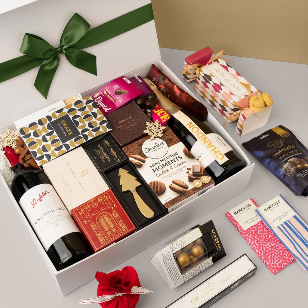 Business appreciation gifts - Communal Corporate Share Hamper, a festive and communal Christmas gift for staff