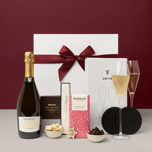 Custom branded gift sets - Festive Sparkles, a sparkling holiday gift for corporate gifting