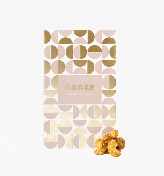 GRAZE Gourmet Bites - Caramelised Honey Glazed Peanuts 75g