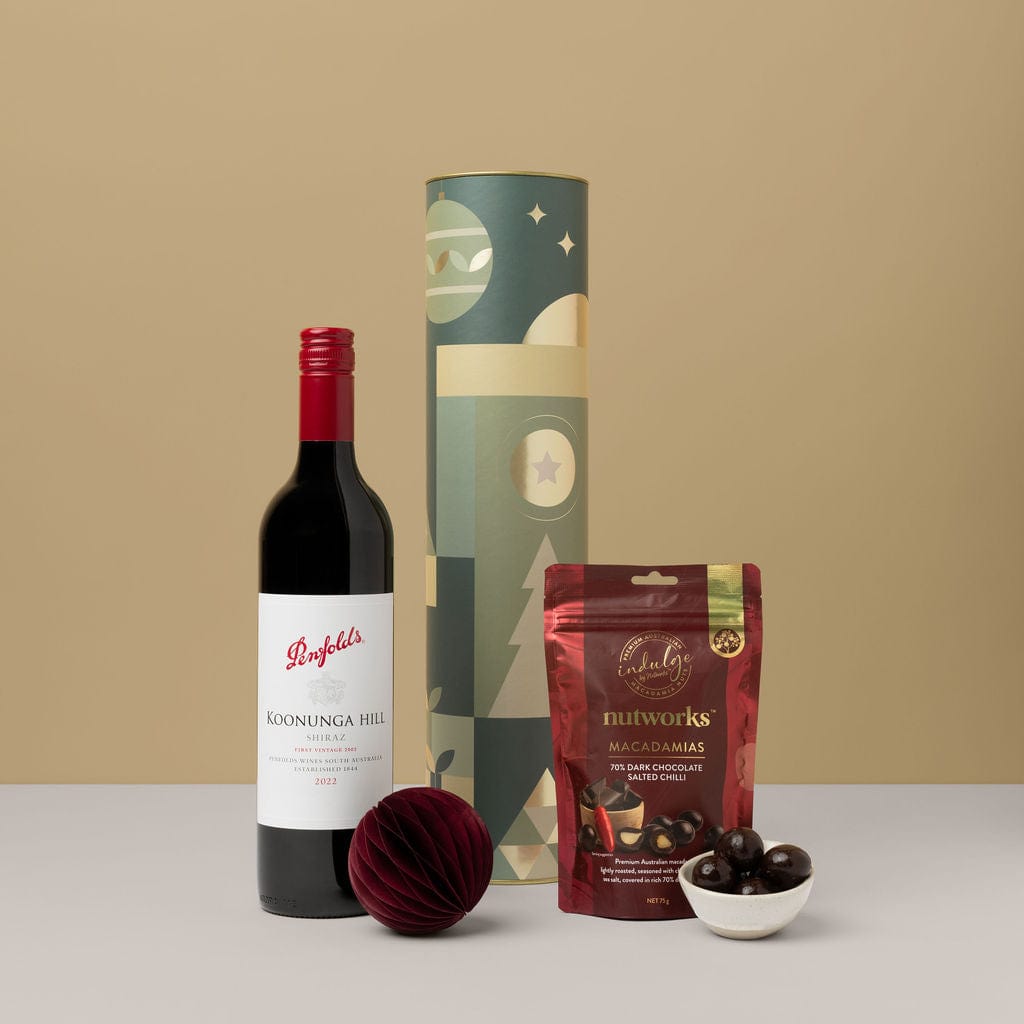 Christmas presents for clients - The Penfolds Prezzie, a premium holiday gift with Penfolds wine