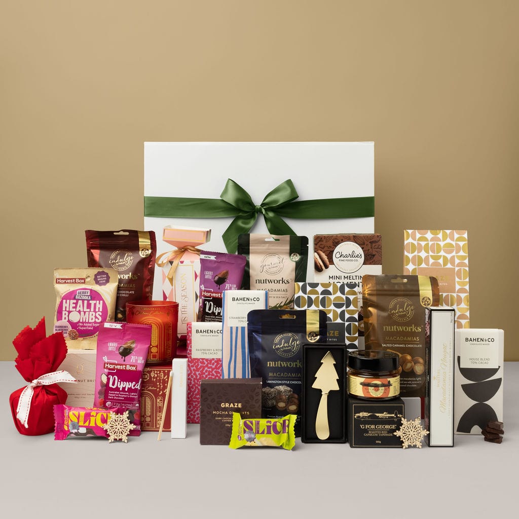 The Ultimate Corporate Christmas Share Pack, a comprehensive holiday gift for corporate teams filled with festive treats