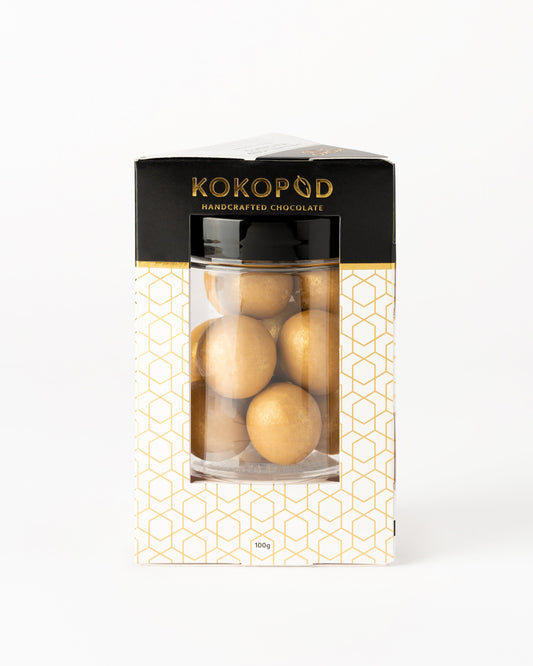 KOKOPOD Handcrafted Caramelised Macnuts 100g