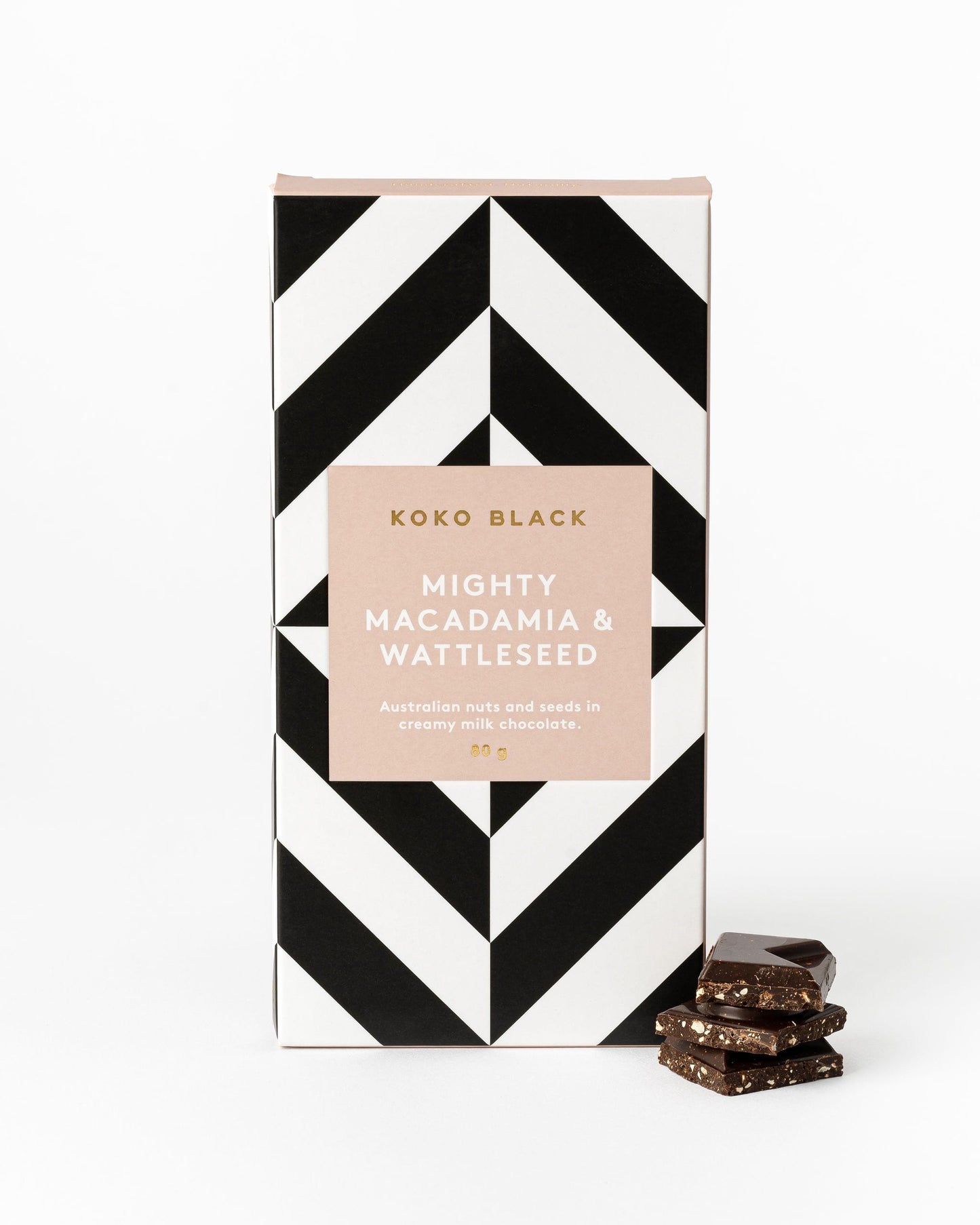 Koko Black - Mighty Macadamia Wattleseed | Milk Chocolate Block