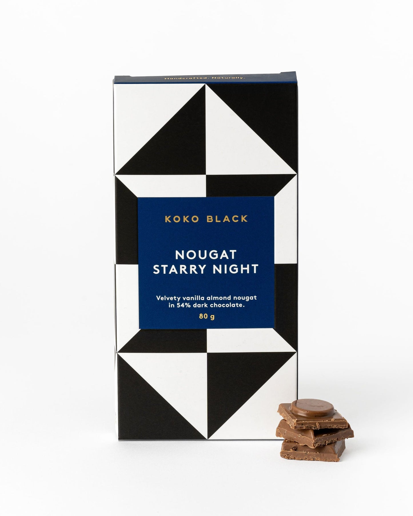 KOKO BLACK Nougat Starry Night Chocolate Bar 80g