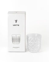 VERRE European Etched Tumbler Set